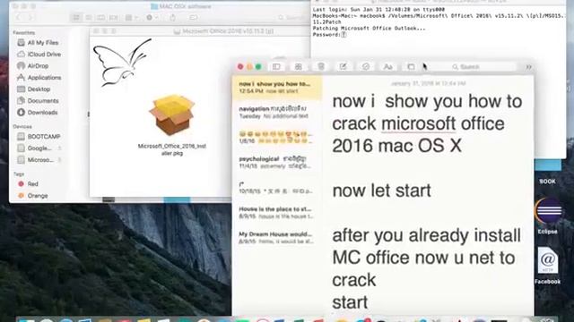 crack microsoft office 2016 MAC OS X смотреть онлайн