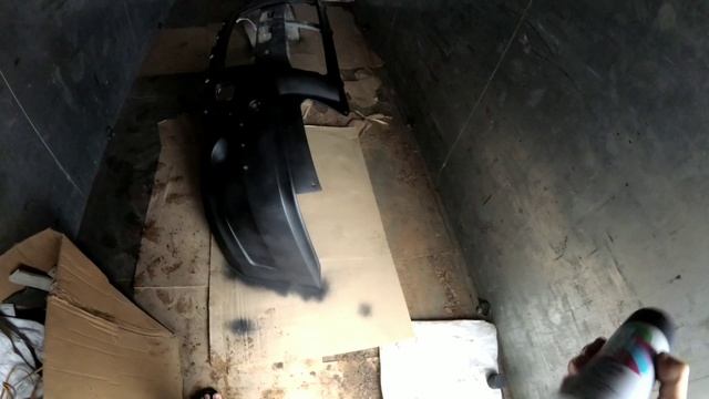 Начало покраски бампера газель бизнес, тюнинг бампера в процессе. Это только начало. смотреть онлайн