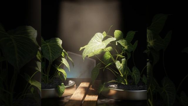 Plants in Lights - Blender 3D Animation with EEVEE смотреть онлайн