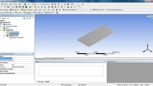 how to make a Fixed supported beam in ansys 14.5 | |ANSYS TUTORIAL смотреть онлайн