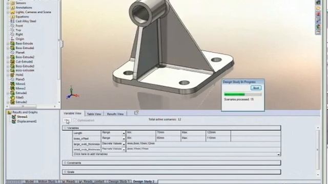 Solidworks 2010 New Simulation Estudos de Projetos смотреть онлайн