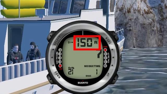 Suunto - D4i dive computer - A typical dive смотреть онлайн