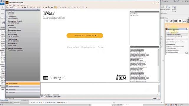 Building Detection for professional Load Calculation – liNear for Autodesk Revit смотреть онлайн