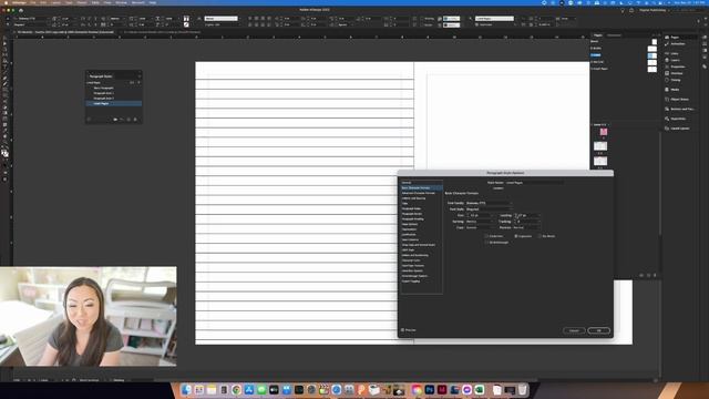TUTORIAL How to create lined pages in Adobe InDesign + dot grid pages + graph paper смотреть онлайн