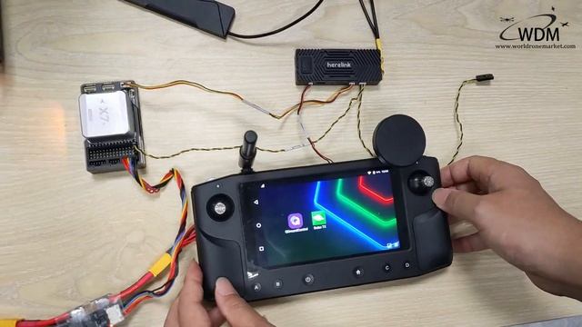 CUAV X7+ Flight Controller Connect to Herelink смотреть онлайн