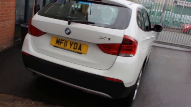 BMW X1 S DRIVE 20D SE Finished In Alpine White At Rix Motor Company смотреть онлайн