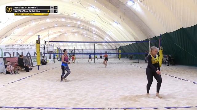 Четвертьфинал: Озимова / Супрунюк VS Николаева / Викулина | WOMEN NEXT A - 30.04.2023 смотреть онлайн