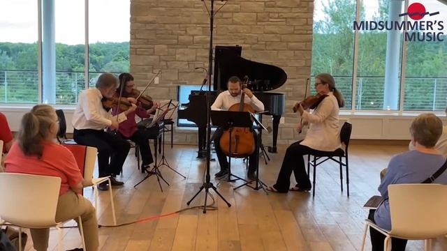 A Portion Of Adagio From String Quartet In D Minor (1869) By Ukrainian Composer Mykola Lysenko