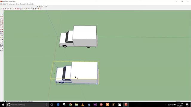 How to mirror in sketchup and some hacks смотреть онлайн
