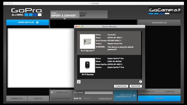 Tutorial installazione GoPro Wi-Fi BacPac - www.gocamera.it смотреть онлайн