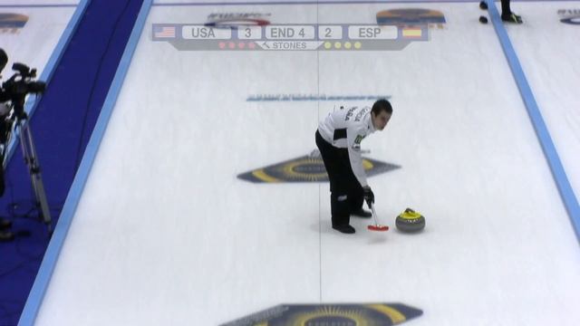 CURLING: USA-ESP WCF World Mixed Doubles Chp 2016 - Group E смотреть онлайн