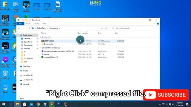 Quick Video on How to Extract Compressed Files using Winrar. смотреть онлайн