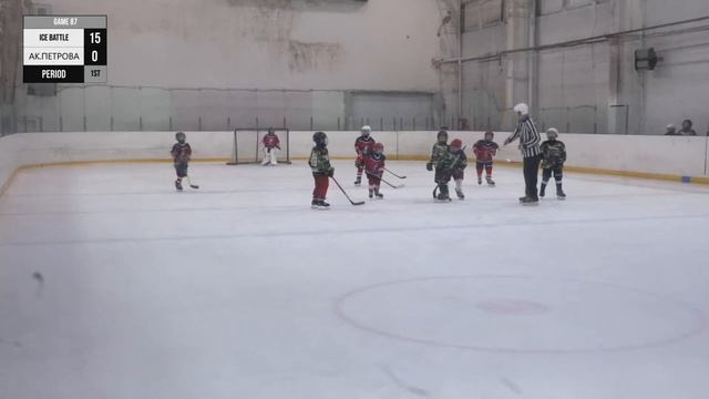 Матч №87 • IceBattle-14 VS Ак.Петрова-14 смотреть онлайн