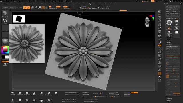 Zbrush ornament tutorial смотреть онлайн
