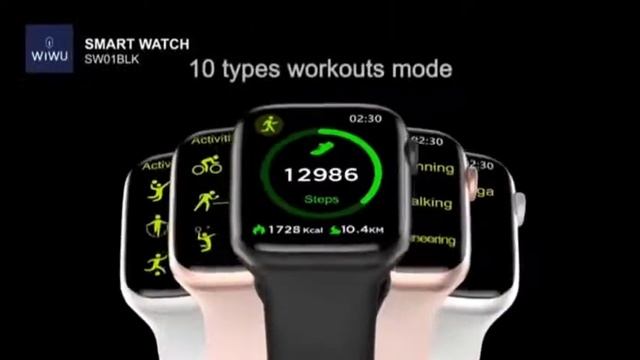 WIWU SMART WATCH SW01BLK