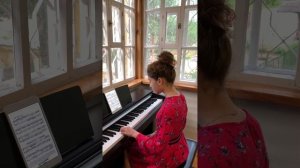 И.С.Бах. Двухголосная инвенция, Сапрыкина Аксиния