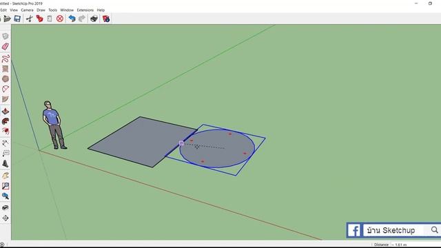 SketchUp 2019 - ตอนที่ 26/ทำความรู้จัก Group смотреть онлайн