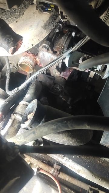 трудности при замене помпы, Нива 