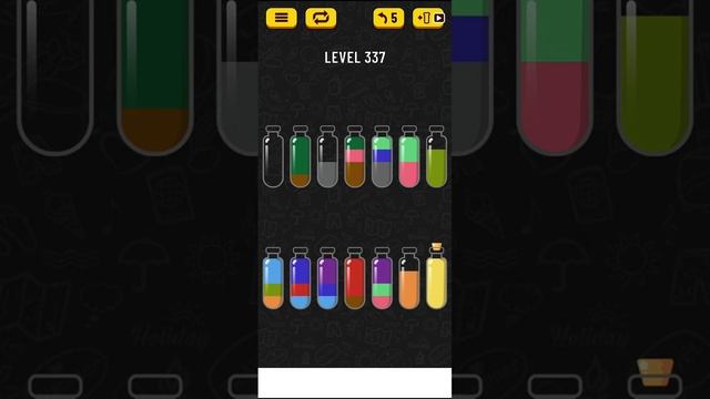 Soda Sort Puzzle - level 337 смотреть онлайн