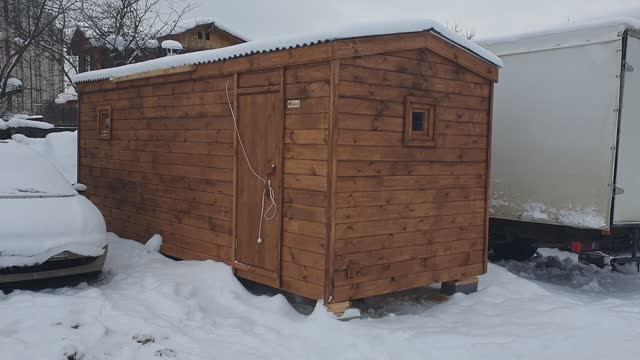 Баня "Перевозная" 6 метров на 3 секции купить в Сарове. смотреть онлайн