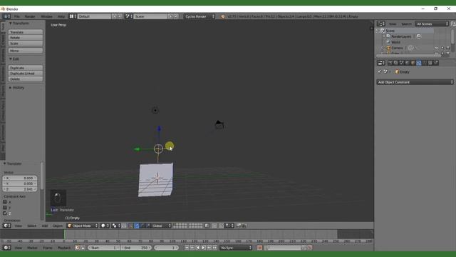 Blender - How to Track A Moving Object With Camera смотреть онлайн
