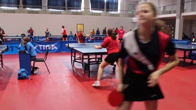 Лебедева Алина (Новороссийск) 3:1 Деревягина Олеся (Оренбург) Надежды России 24-28 апреля 2018г. смотреть онлайн