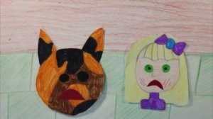 "Цветок для мамы" (Нарайкина Ева, Давыдова Маша - 3 класс)