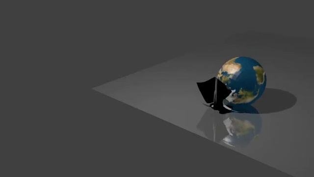 Blender 2.6 - Rolling World with attached Cloth breaks Child Constraint смотреть онлайн