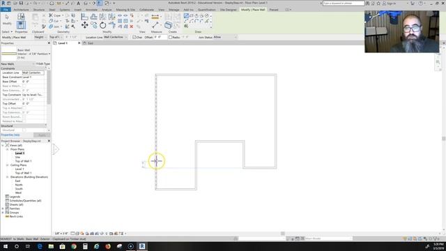 Revit 2019 Step-by-Step House Plan Pt. 4; Dividing Spaces смотреть онлайн