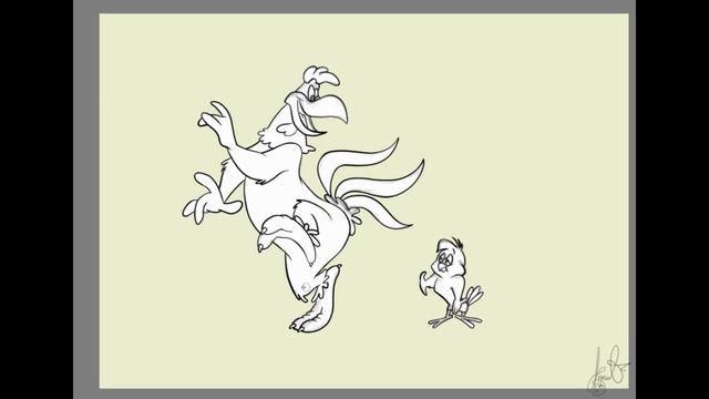 Петао Софроније и пиле кобац (Foghorn Leghorn and Henery Hawk) смотреть онлайн
