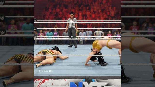 WWE 2K23 NIKKI BELLA SMASHED SASHA BANKS IN WWE Intergender Match смотреть онлайн