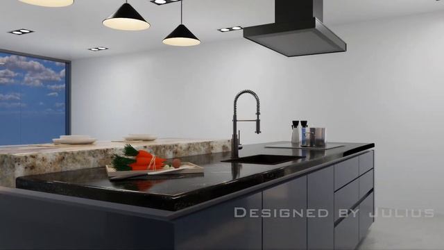 3d Animation Rendering | Kitchen Design | 3ds max | V-ray смотреть онлайн