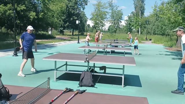Фима и Олег Черкизовский парк настольный теннис 25 июня 2022 год смотреть онлайн