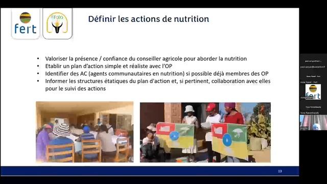 Webinaire 19 - Concilier conseil agricole et nutrition смотреть онлайн
