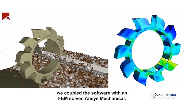 Coupling Ansys Rocky with Ansys Mechanical Software смотреть онлайн