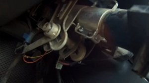 Ваз 2112. Демонтаж замка зажигания.