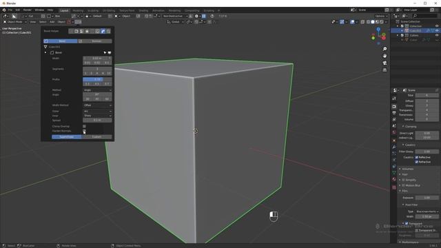 42 Bevel Boolean Helper Menu смотреть онлайн