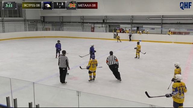 19.12.19. в ХК Ю-Металлург 08 — ХК Ястребы 08 смотреть онлайн