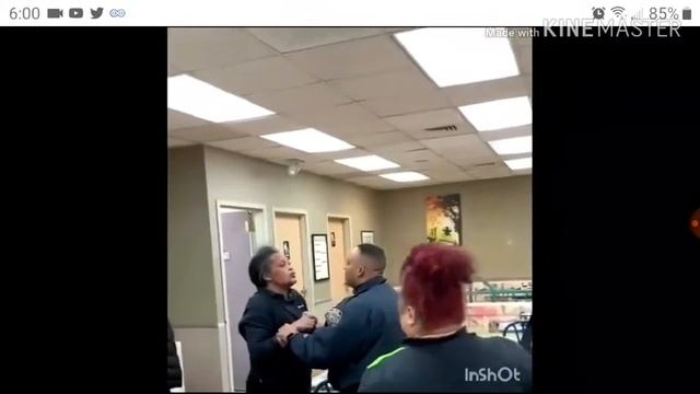 A so-called crazy woman wrecks Havoc at Burger King смотреть онлайн