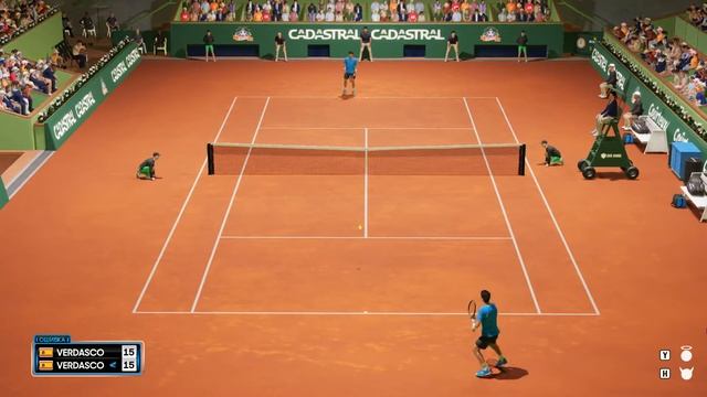 AO Tennis 2 - FERNANDO FERDASCO VS FERNANDO FERDASCO 2.0 смотреть онлайн