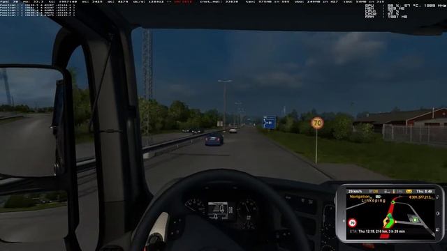 ETS2 Scandinavia DLC Kalmar Uppsala смотреть онлайн
