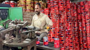 Изготовление прочных коробок для канистр с краской из металлических листов: путь точности и качества