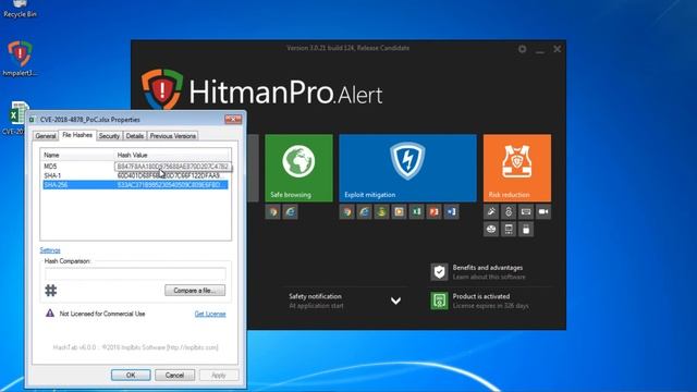 Very old HitmanPro.Alert (2014) vs future CVE-2018-4878 Flash 0day PoC смотреть онлайн
