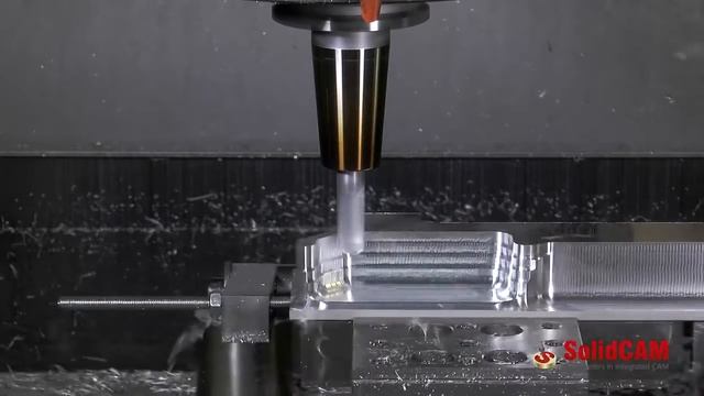 CNC Milling Software SolidCAM iMachining | 3d cad | solidworks | camsoftware смотреть онлайн