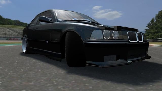 TeamDrift-LFS Jazda Bardziej Bokiem Pyle BMW E36 BBS