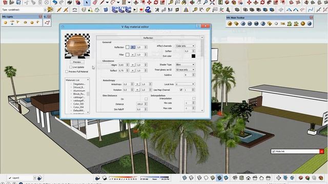 SketchUp Material VRay смотреть онлайн