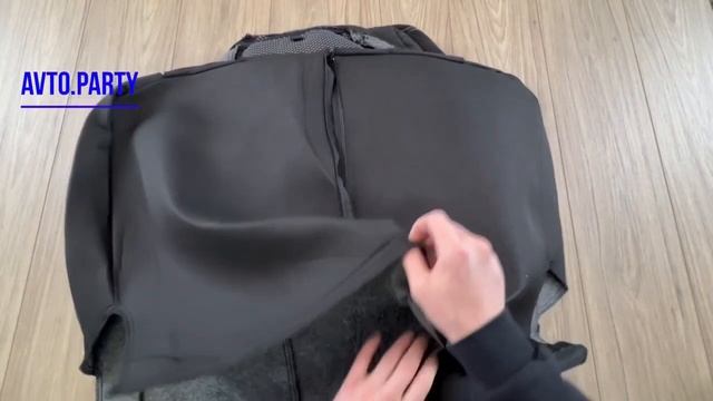 Распаковка Авточехлы Volkswagen Caddy III 5 месн 2004-2010, 2010- зад.спинка и сиденье 1/3 2/3 2283