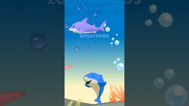 Baby Shark doo doo doo under seaworld | Nursery rhymes kids song | Baby Shark Dance Song смотреть онлайн