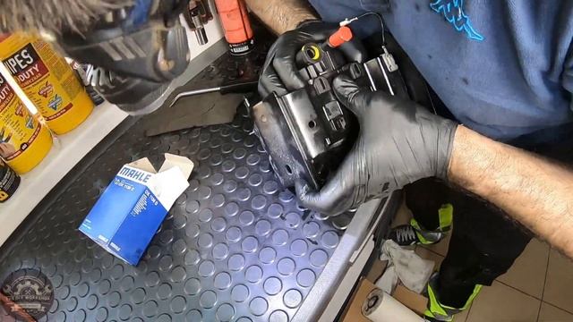 DIY 2020 Range Rover Evoque 2.0l Full Maintenance Job Fuel Filter Oil Air Cabin Filter