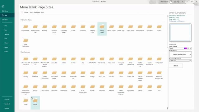 How to Open New Document in Microsoft Publisher смотреть онлайн